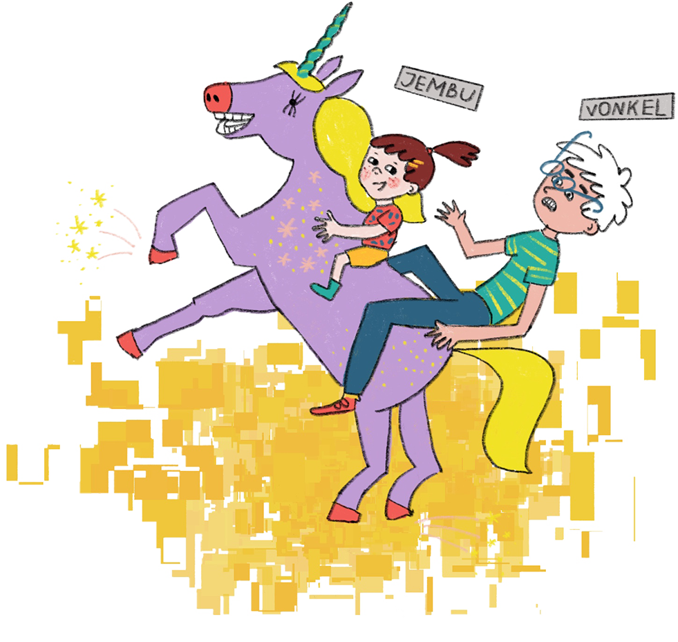 Jette ja Väike Onu ükssarvikul