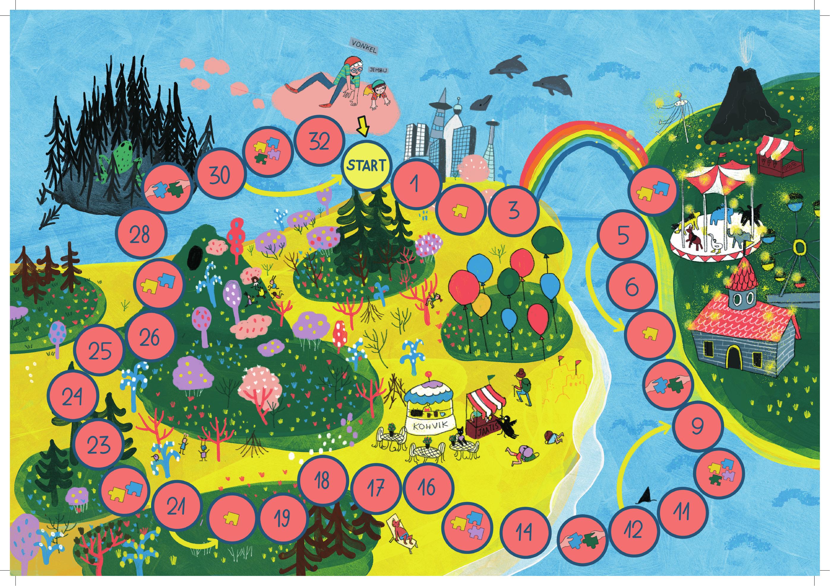 Lauamäng – mängulaud eelvaade